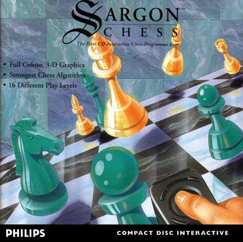 Sargon Chess box art for CD-i